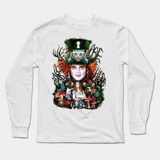 We are all mad here Long Sleeve T-Shirt